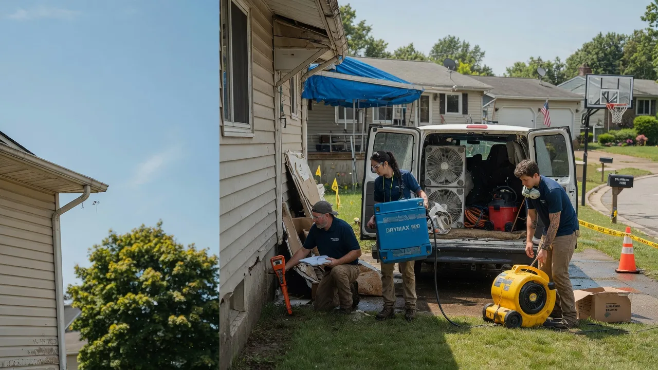 Ceiling Leak Cleanup in Collegeville, MN near me