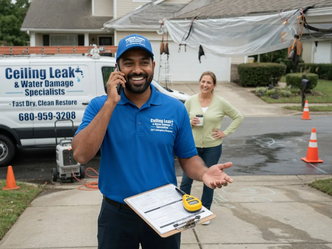 Ceiling Leak Cleanup Collegeville, MN FAQs